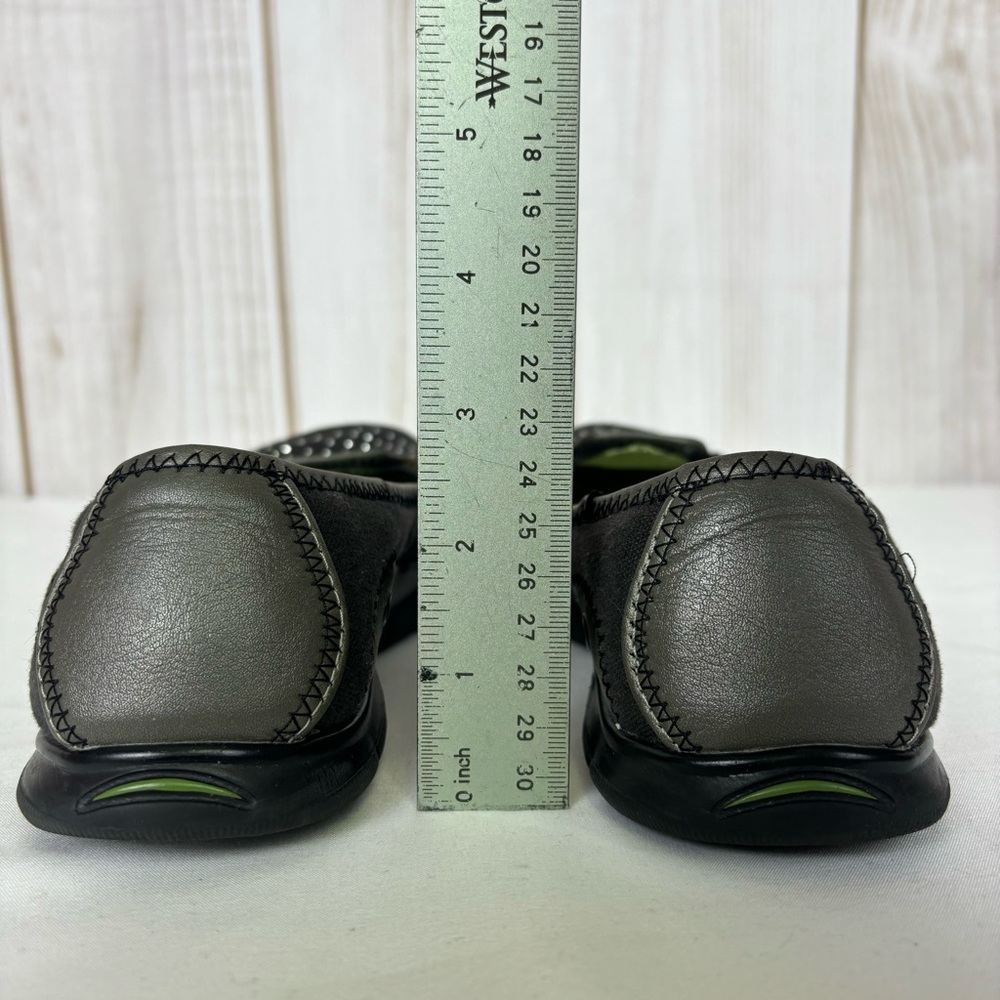 Earth Shoes Vegan Slip On Comfort Loafers Canvas Casual Flats Black Size 6 - Picture 13 of 14